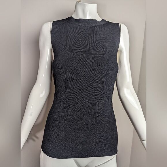 Zara black tank top, open back Zara Knit size M - Picture 3 of 8